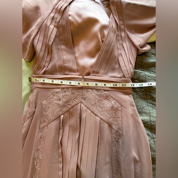 ASOS Midi Dress with Lace & Sheer Detail - Picture 10 of 12